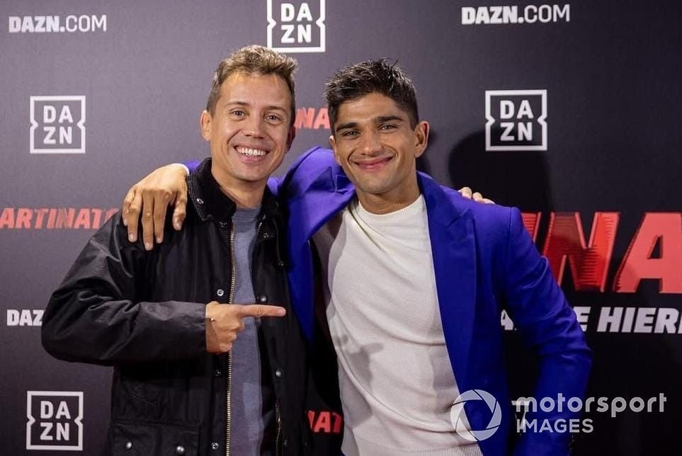 Jorge Martin et son manager Albert Valera