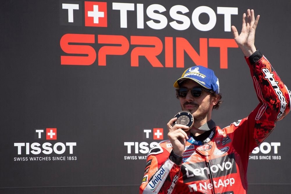 Pecco Bagnaia a fait troisième à Jerez, en sprint comme dans le Grand Prix.