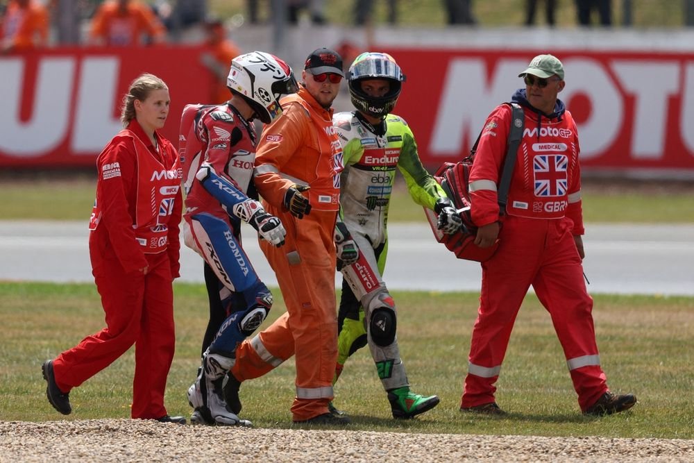 Franco Morbidelli avait déjà exprimé sa colère à Aleix Espargaró en bord de piste.