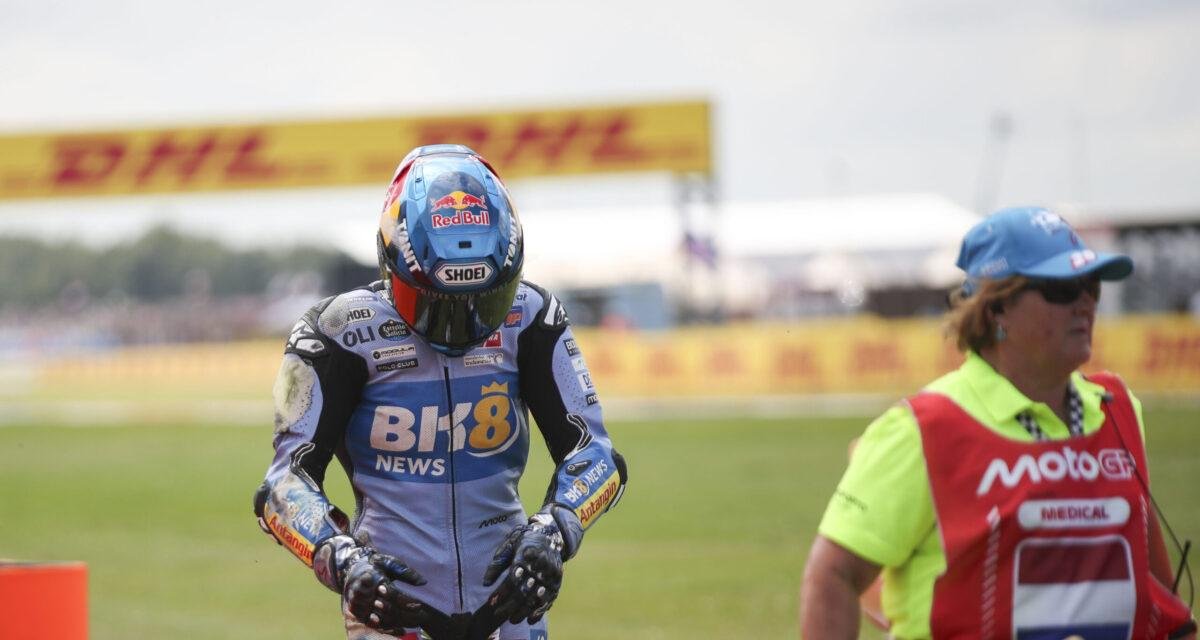 Álex Márquez blessé, fracture de la main après une chute à Assen