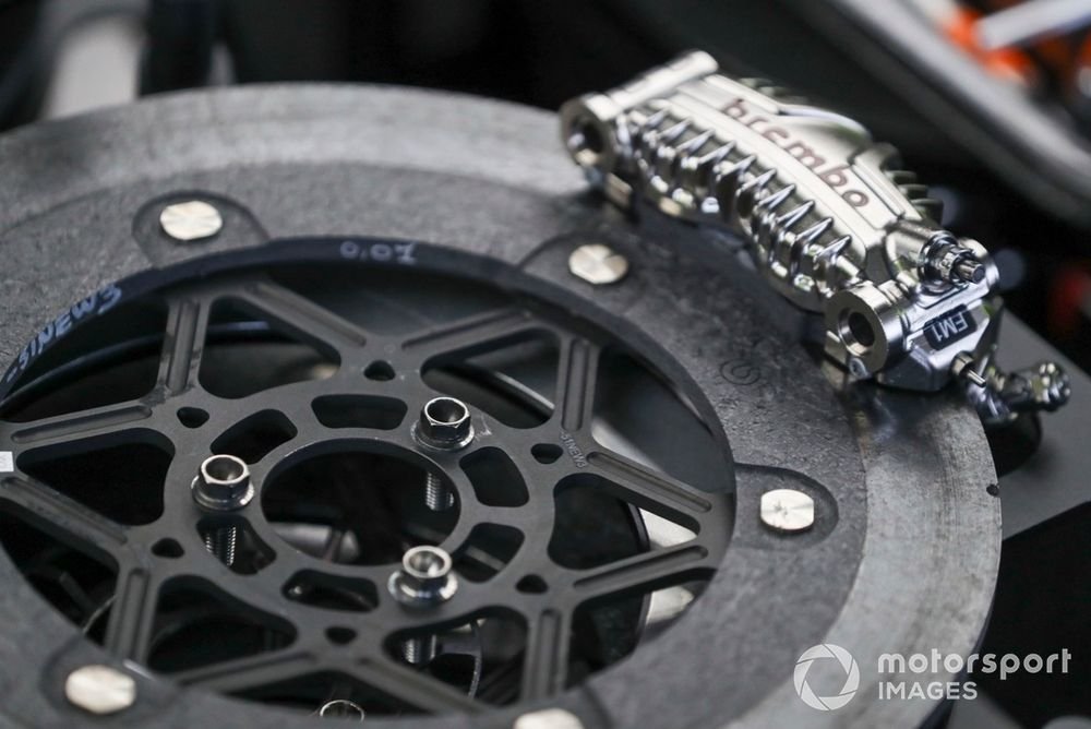Les freins Brembo utilisés en MotoGP.