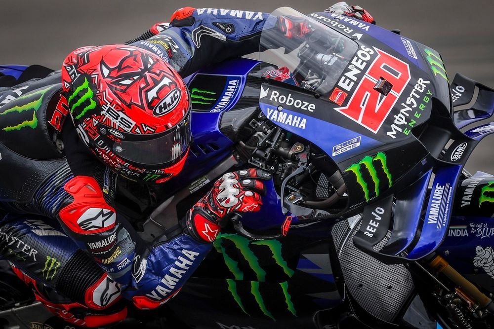 Fabio Quartararo n'a pas concrétisé sa pole position.