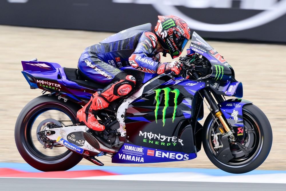 La vitesse de pointe fait encore défaut à Quartararo.