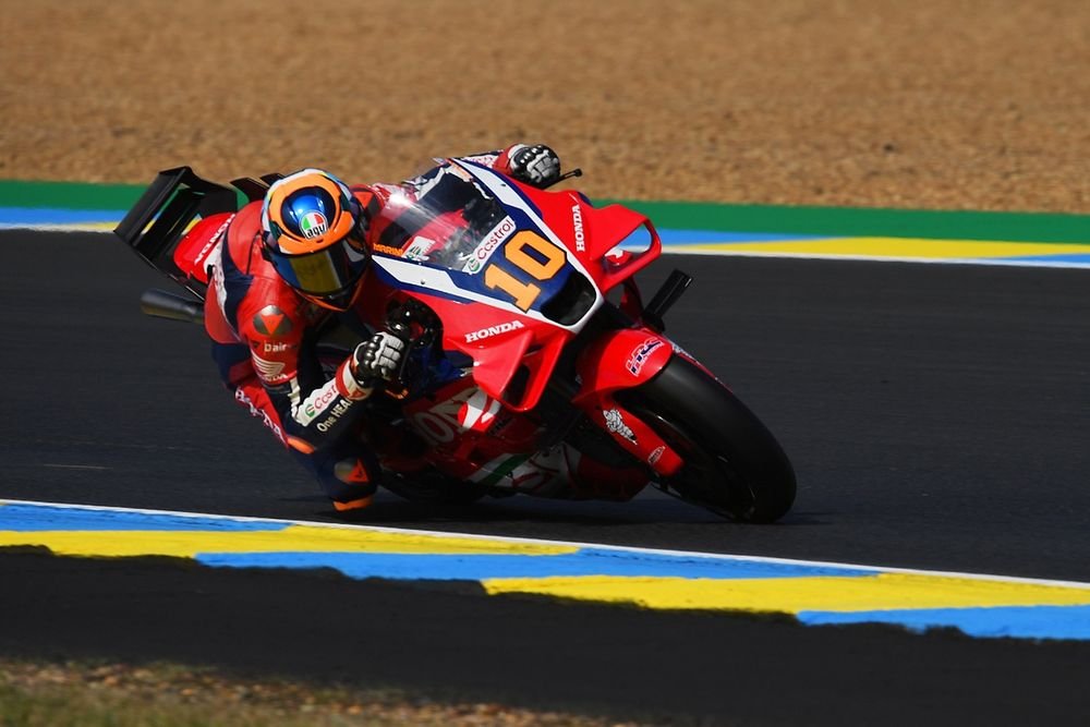 Luca Marini espère remonter sur la Honda après Assen pour un test.