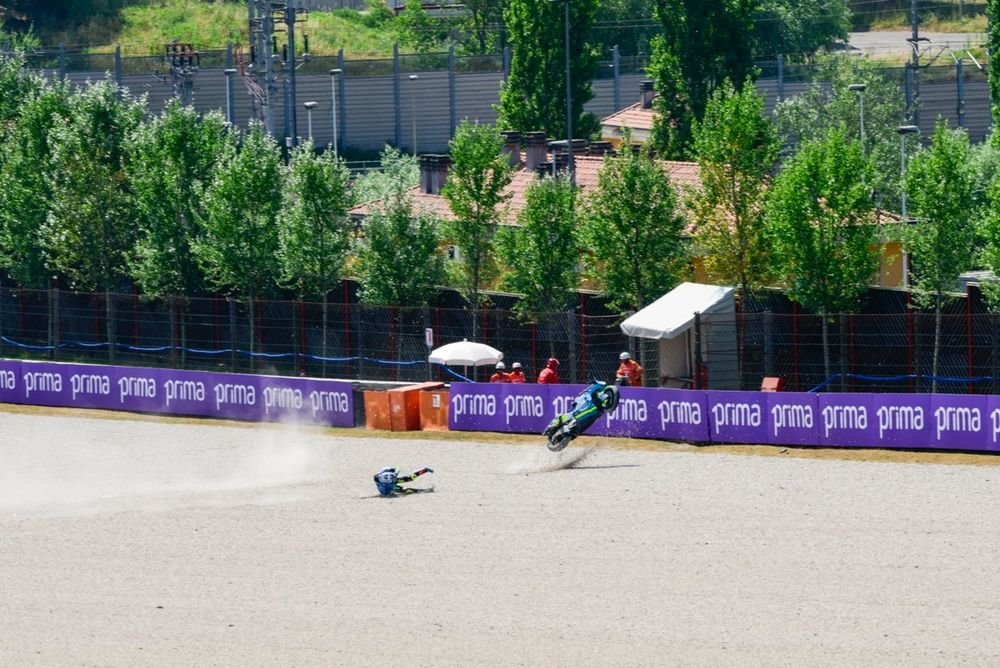 Raúl Fernández (Trackhouse Racing) s'est fait mal au bras vendredi.