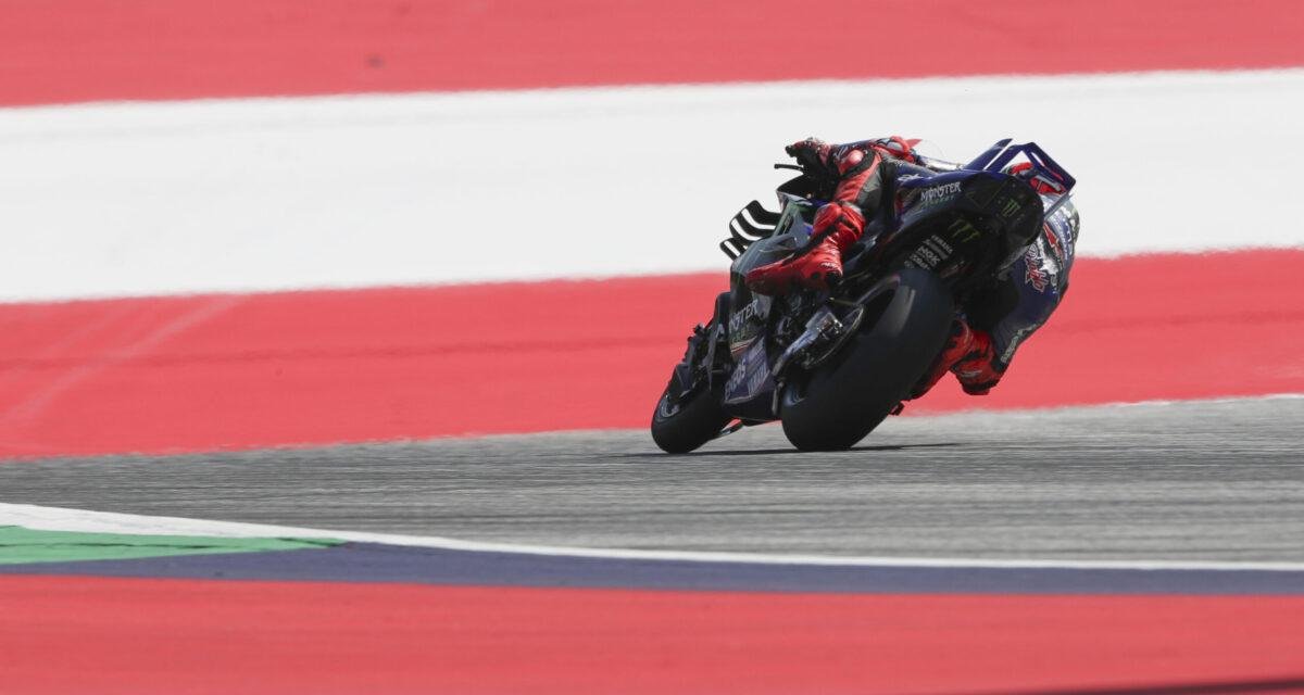Lors du Practice du GP d’Autriche, Fabio Quartararo et Miguel Oliveira sont tombés au virage 6.