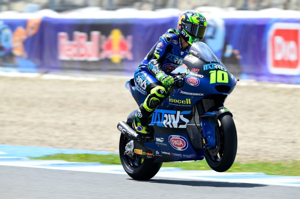 Diogo Moreira joue le titre en Moto2.