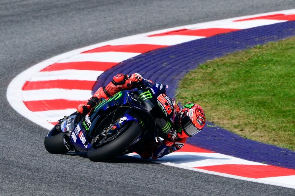 Fabio Quartararo une fois encore sans solution à Spielberg.