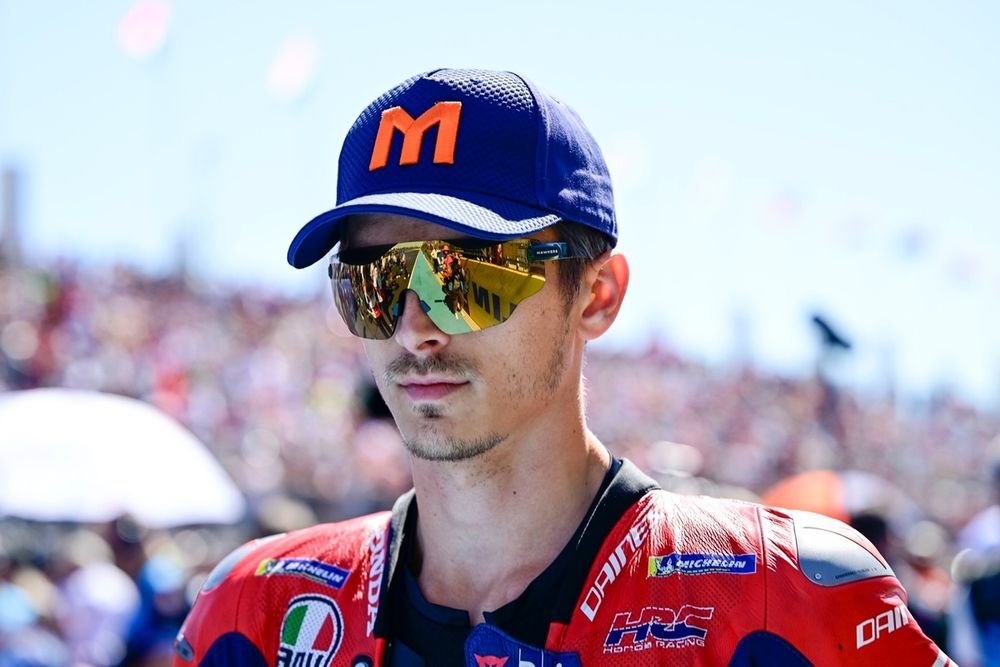 Luca Marini a saisi sa chance lors des deux départs.