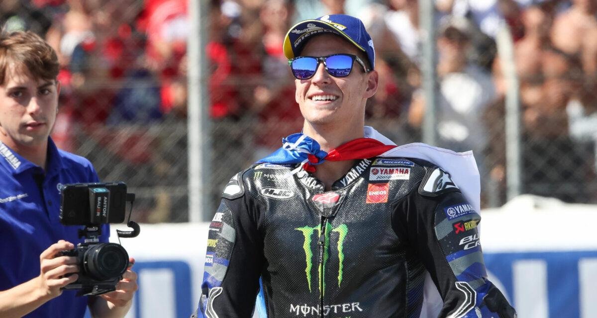 Fabio Quartararo a reçu un énorme cadeau de la part de Yamaha