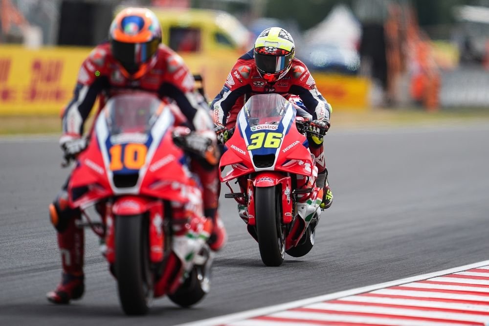 Luca Marini, Honda HRC, Joan Mir, Honda HRC