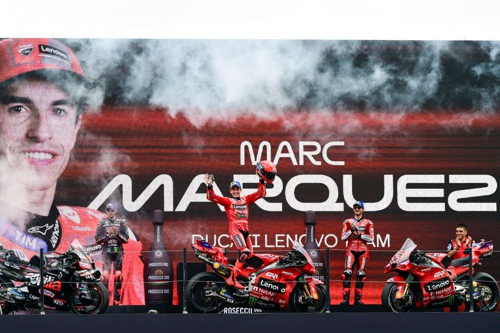 Marc Márquez a totalement pris le pouvoir chez Ducati cette saison.