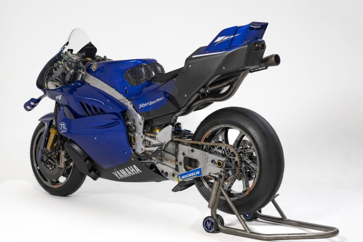 Yamaha dévoile son prototype V4 à Misano