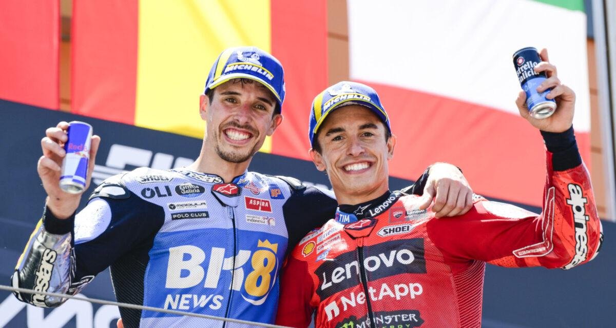Marc Márquez a salué son petit frère de manière attendrissante 
