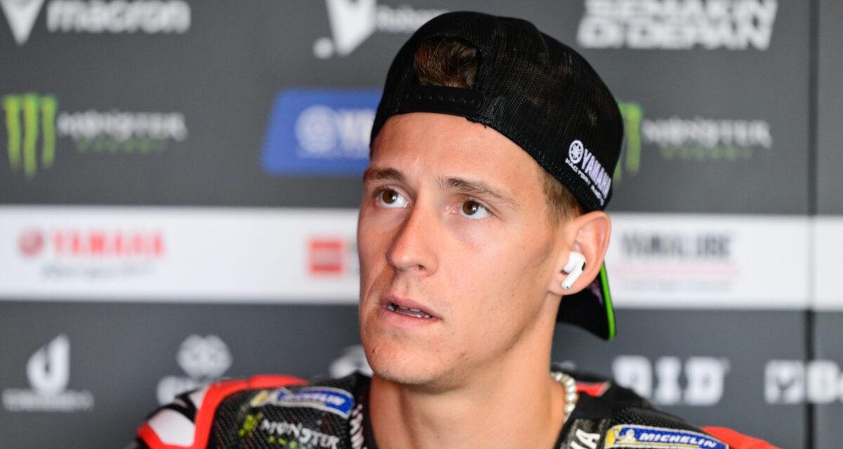 Fabio Quartararo pas au mieux mentalement