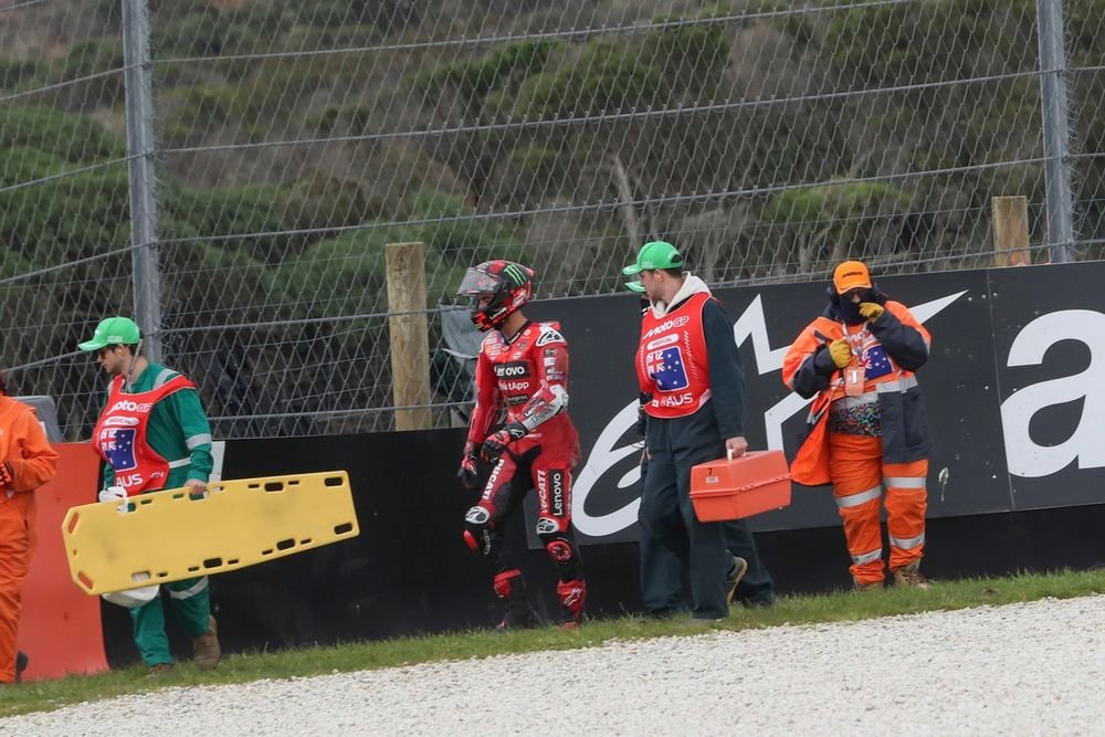 En refusant d'être dernier, Pecco Bagnaia a cumulé les chutes ces dernières semaines.