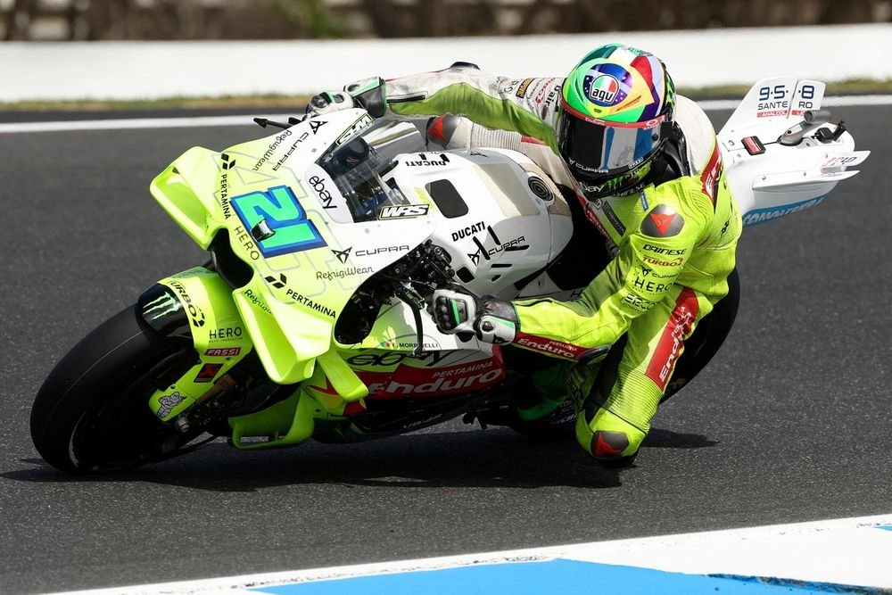 Franco Morbidelli avait lui aussi une Ducati instable en Indonésie et en Australie.