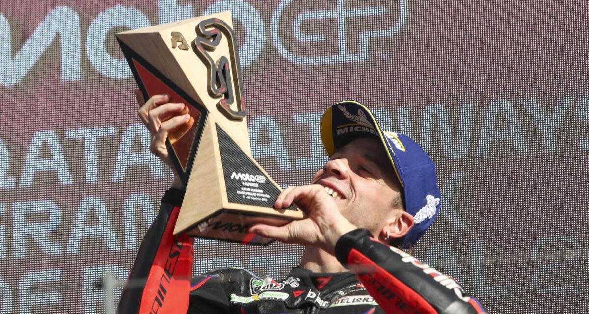 Marco Bezzecchi, Portuguese MotoGP Race, 9 November 2025 - Photo by Icon Sport