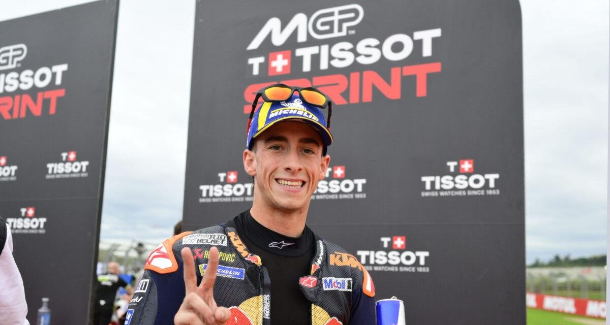 Pedro Acosta se rend compte des difficultés rencontrées avec sa moto