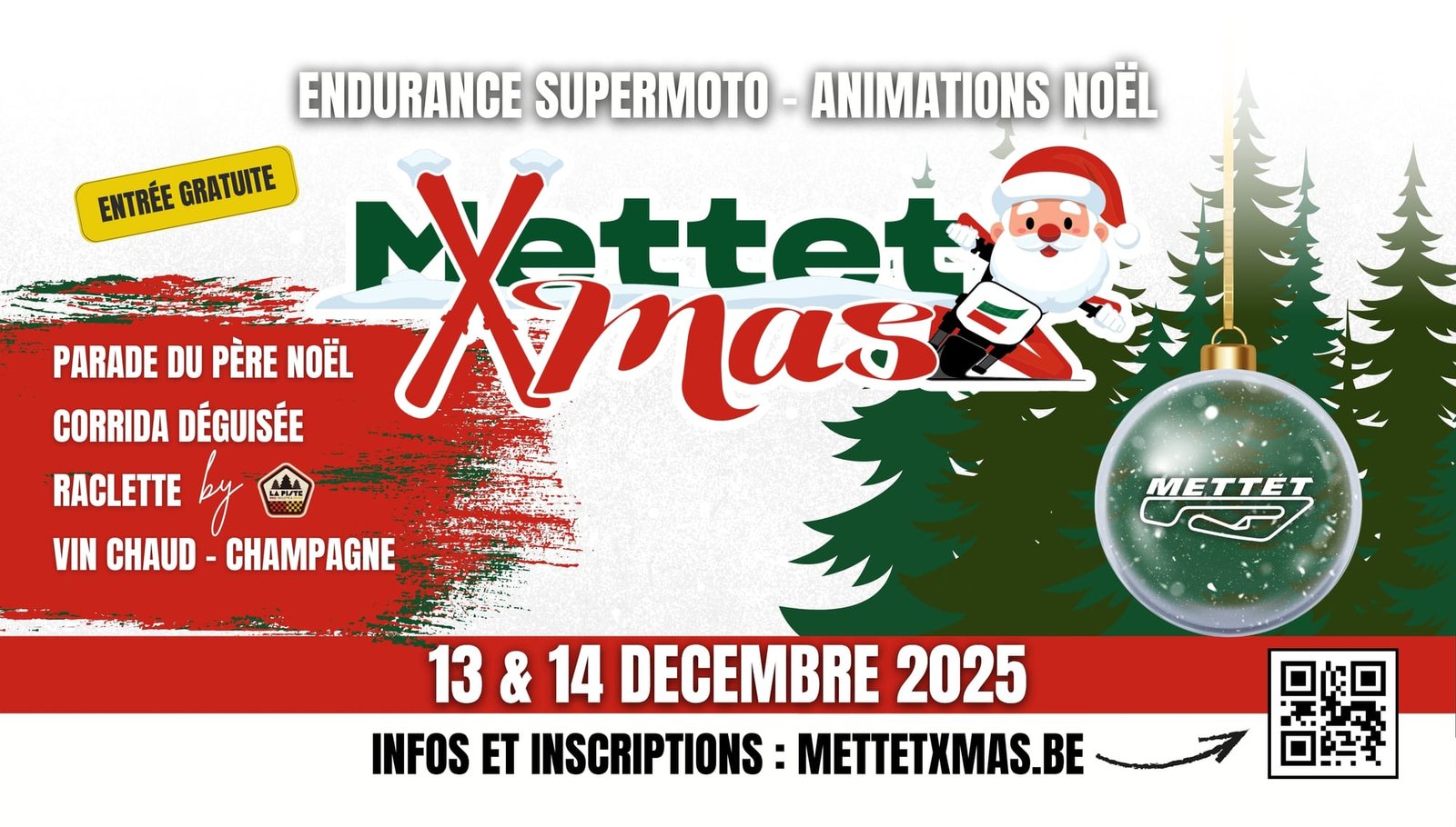 Mettet XP clôturera l'année avec un week-end 100% Noël