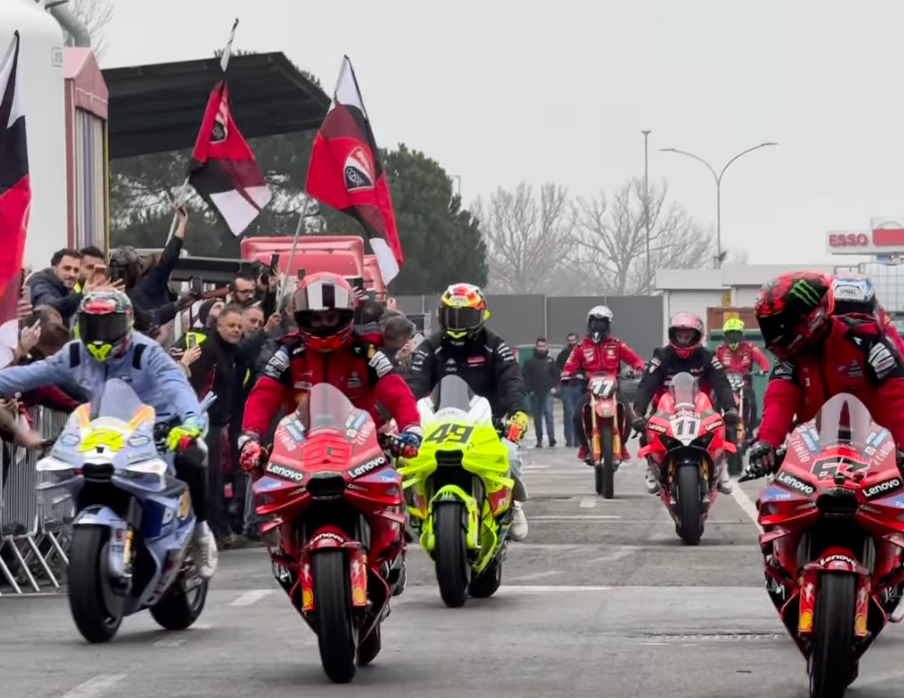 Ducati fait la fête à Bologne