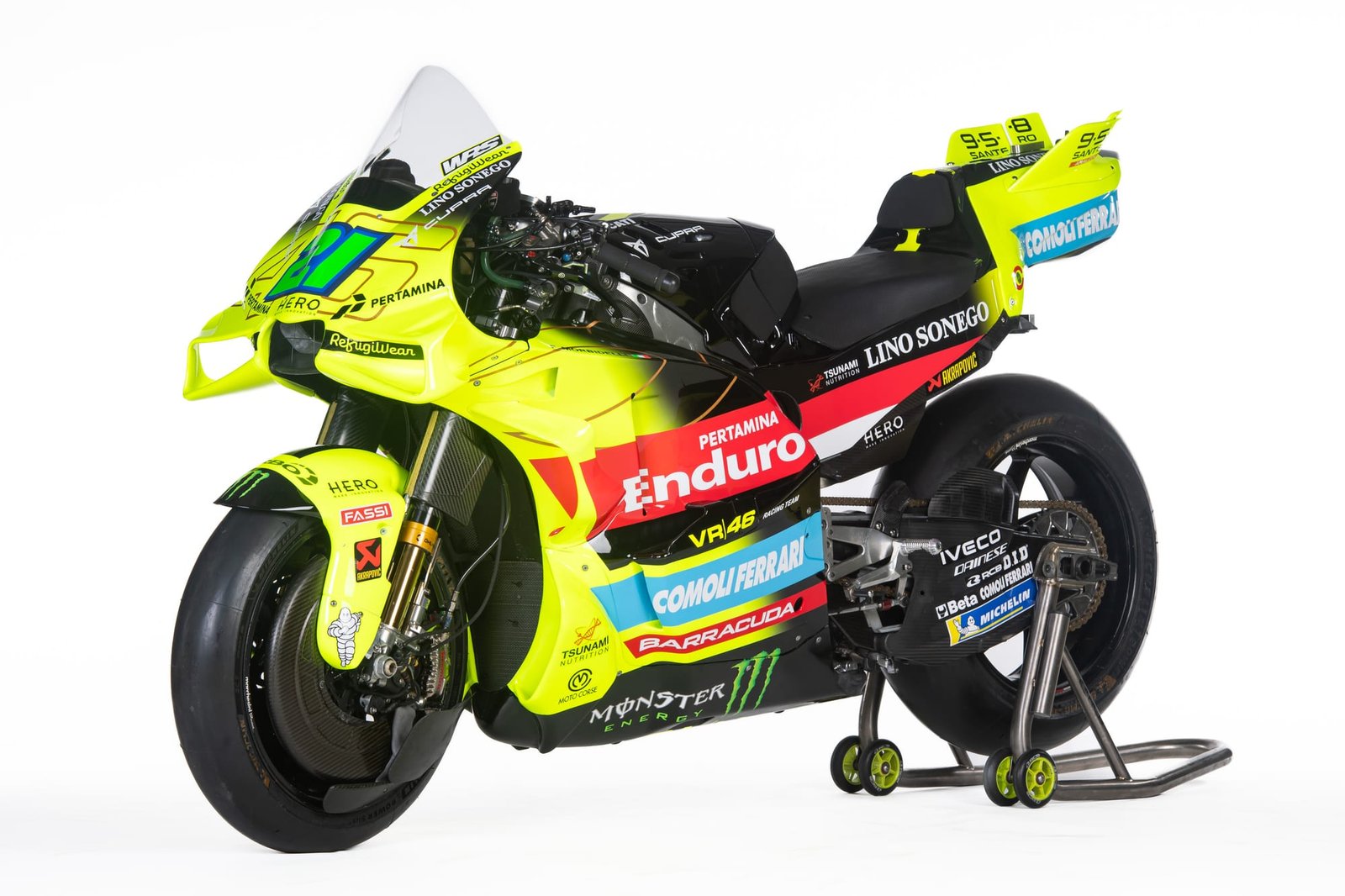 Photos : Le team VR46 dévoile ses couleurs pour 2026