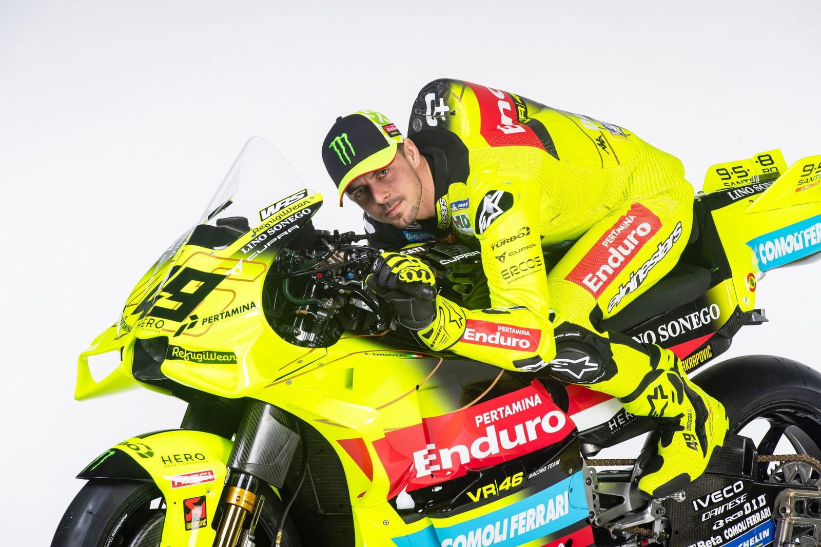 Photos : Le team VR46 dévoile ses couleurs pour 2026