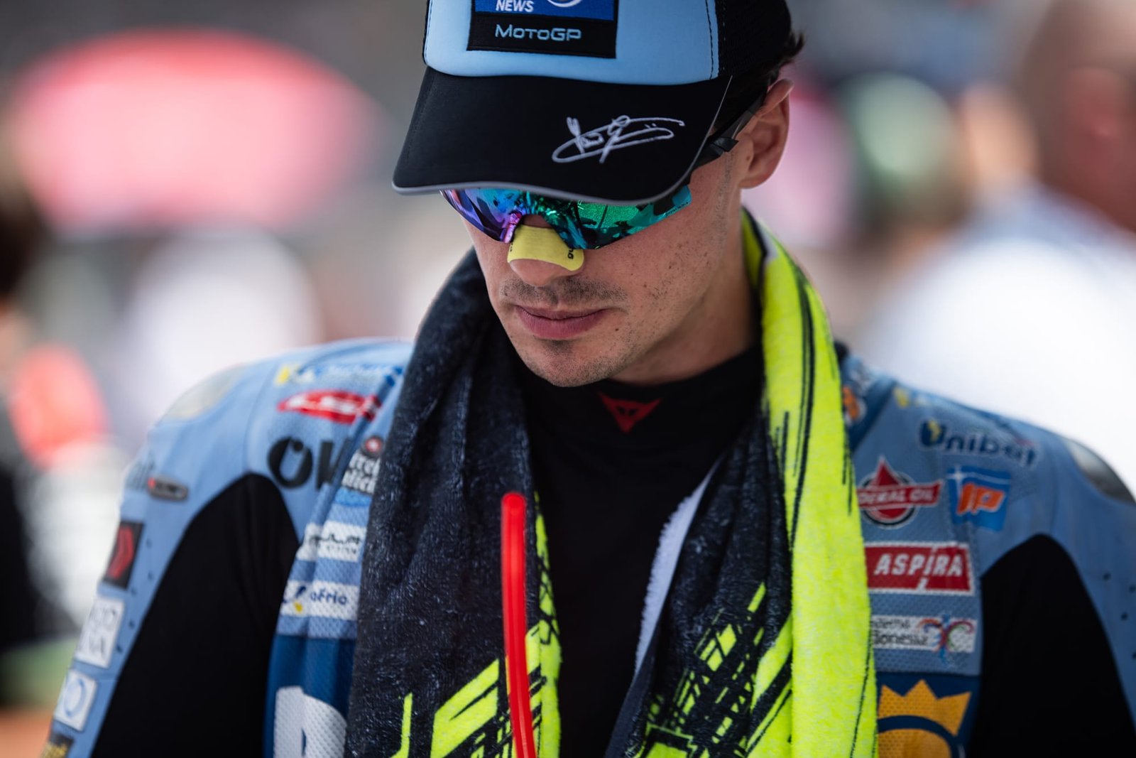 Fracture du fémur pour Aldeguer