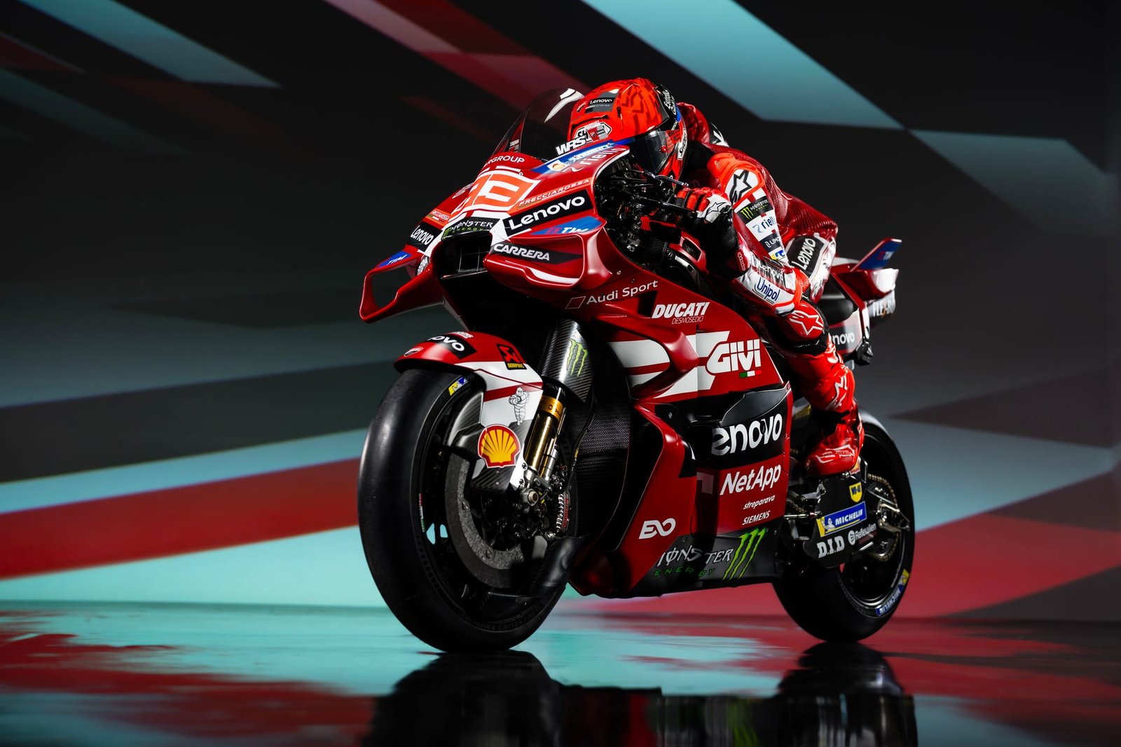 Les couleurs de Marquez et Bagnaia pour 2026