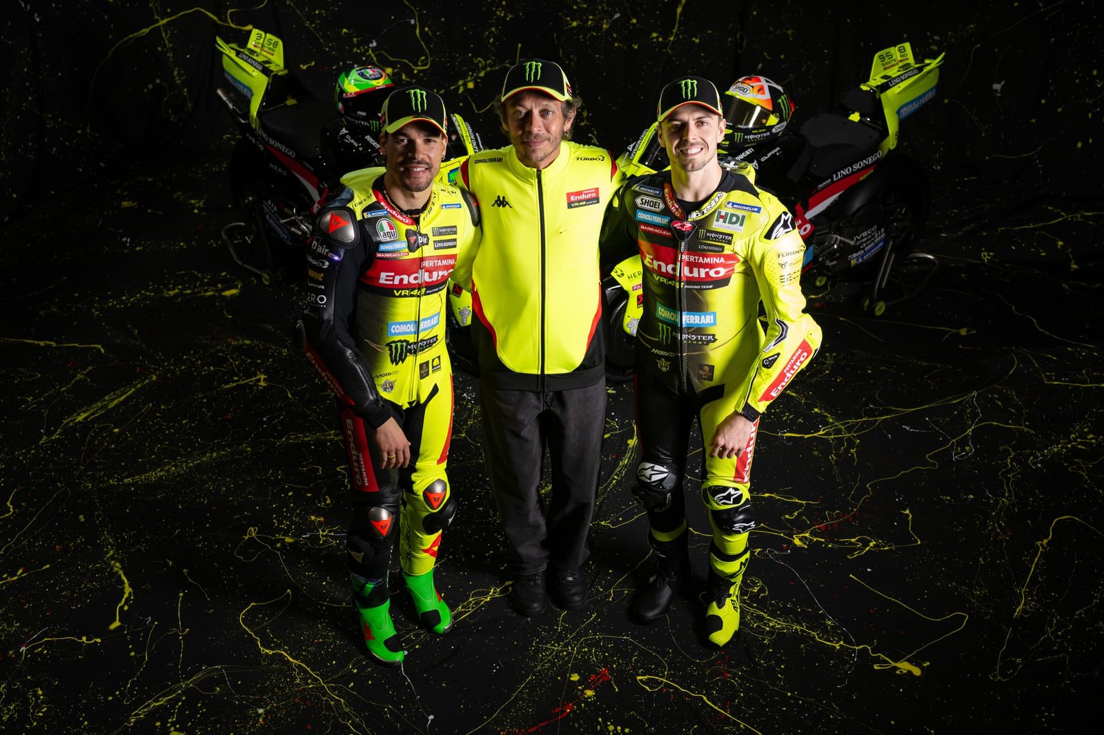 Photos : Le team VR46 dévoile ses couleurs pour 2026