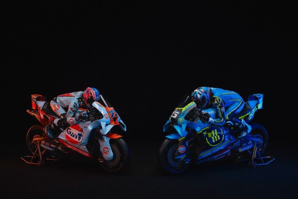 Trackhouse dévoile les deux livrées de ses Aprilia pour 2026