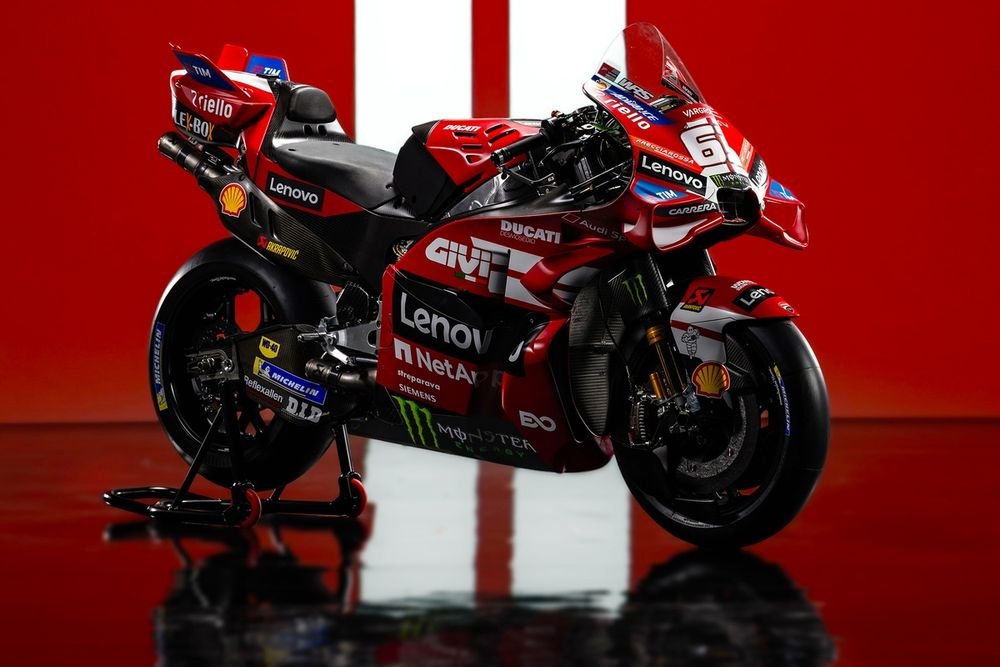 La Ducati GP26 de l'équipe d'usine