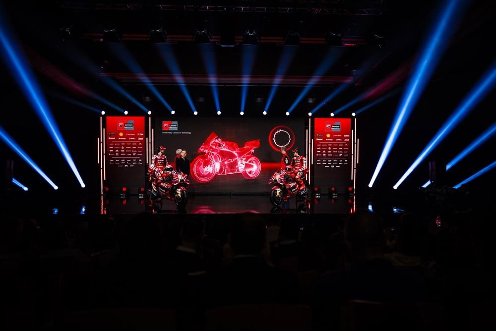 La présentation de la Ducati GP26